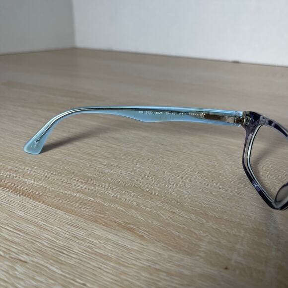 Ray-Ban RB5150 5023 Eyeglasses Frames Brown Tortoise Blue 50-19-135 FRAMES ONLY - Picture 4 of 8